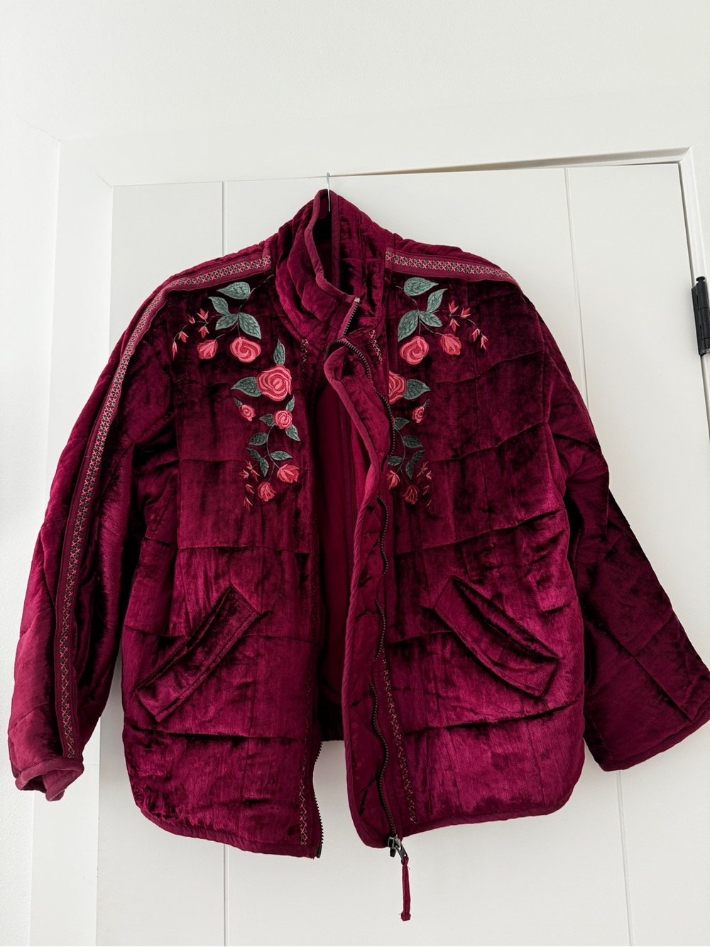 Anna Sui x Free People Velvet Dolman Jacket Size S/P - Picture 2 of 8